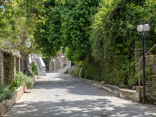 Traditional village in Andros